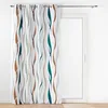 Image de Douceur d'Intérieur, Rideau à Oeillets (140 x 260 cm) Lisana Blanc, Polyester Imprimé