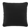 Image de Douceur d'Intérieur, Housse de Coussin (40 x 40 cm) Twily Noir, Coton & Polyester Recyclé