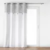Image de Douceur d'Intérieur, Rideau à Oeillets (140 x 240 cm) Flavie, Coton/Polyester avec Top