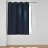 Image de Douceur d'Intérieur, Rideau à Oeillets (140 x 180 cm) Crepuscule Bleu, 100% Occultant Chambray Uni