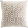 Image de Douceur d'Intérieur, Coussin Déhoussable (45 x 45 cm) Java Naturel, Velours Relief