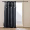 Image de Douceur d'Intérieur, Rideau à Oeillets (140 x 240 cm) Everest Anthracite, Coton & Polyester