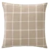 Image de Douceur d'Intérieur, Coussin Déhoussable (45 x 45 cm) Everest Sable, Coton & Polyester Tissé