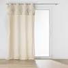 Image de Douceur d'Intérieur, Rideau à Oeillets (140 x 240 cm) Kamary, Coton/Polyester avec Top