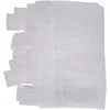 Image de Douceur d'Intérieur Haltona Paire Droite Passants Effet Lin Tisse Haltona Polyester, Blanc, 120x60 cm