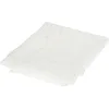 Image de Douceur d'Intérieur, Paire Droite à Passants (2 x 60 x 120 cm) Petite Fleur Blanc/Blanc, Voile Sablé Brodé