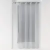 Image de Douceur d'Intérieur, Voilage à Oeillets (140 x 240 cm) Arty Line Rose/Argent, Voile Sablé Imprimé Métallisé