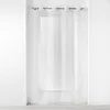 Image de Douceur d'Intérieur, Voilage à Oeillets (140 x 240 cm) Voilizea Blanc, Tissé Flamme