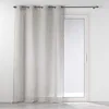 Image de Douceur d'Intérieur, Voilage à Oeillets (140 x 240 cm) Selena Gris, Polycoton