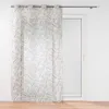 Image de Douceur d'Intérieur, Voilage à Oeillets (140 x 240 cm) Alma Naturel, Voile Sablé Imprimé
