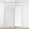 Image de Douceur d'Intérieur, Voilage à Oeillets (137 x 280 cm) Lunile Naturel, Voile Sablé Imprimé