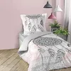 Image de Douceur d'Intérieur, Parure de Lit 2 Pièces (140 x 200 cm) Namaste Rose, 100% Coton