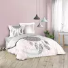 Image de Douceur d'Intérieur, Parure de Lit 3 Pièces (200 x 200 cm) Namaste Rose, 100% Coton