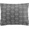 Image de douceur d'intérieur, Taie d'oreiller (50 x 70 cm) Aristide Anthracite, 100% Coton