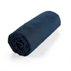 Image de douceur d'intérieur, Drap Housse (140 x 190 cm) Biolina Bleu Nuit, 100% Coton Bio