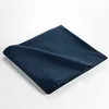 Image de Douceur d'Intérieur, Drap Plat 1 Personne (180 x 290 cm) Biolina Bleu Nuit, 100% Coton Bio