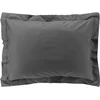 Image de douceur d'intérieur, Taie d'Oreiller (50 x 70 cm) Percaline Acier, Percale de Coton
