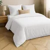 Image de Douceur d'Intérieur, Drap Housse (140 x 190 cm) Linella Blanc, Polycoton Lavé