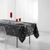 Image de Douceur d'Intérieur, Nappe de Fête Rectangle (150 x 240 cm) Constellation Anthracite, Polyester Imprimé Métallisé