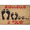 Image de Deco Tapis 1740142 Paillasson Imprime Bienvenue Coco/PVC Imprime 60 x 40 cm