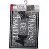 Image de Douceur d'Intérieur, Tapis Rectangle (40 x 60 cm) Familia Gris, Imprimé