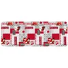 Image de Douceur d'Intérieur, Tapis Rectangle (45 x 120 cm) Fraisia Rouge, Mousse Imprimée