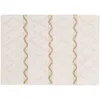 Image de Douceur d'Intérieur, Tapis Rectangle (60 x 90 cm) Belem Naturel, Coton & Polyester Fantaisie et Fils Métallisés