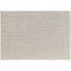 Image de Douceur d'Intérieur, Tapis Rectangle (120 x 170 cm) Ezio Naturel, Tissé Plat Relief