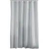 Image de Douceur d'Intérieur, Rideau de Douche avec Crochets (180 x 200 cm) Essencia Gris, Polyester Uni