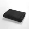 Image de Douceur d'Intérieur, Drap de Douche (70 x 130 cm) Tendresse Noir, Eponge Unie 100% Coton