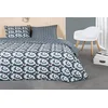 Image de Today Parure de lit 2 Personnes 240 x 260 cm Coton Imprime Sunshine 7.30 Bleu