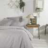 Image de TODAY Parure de lit chambray 2 personnes, Gris clair, Constance, Charme