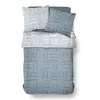Image de TODAY Crazy Parure de lit 2 personnes en polyester 7.1 - 1 housse de couette 220 x 240 cm + 2 taies d'oreiller 63 x 63 cm