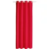 Image de Today 257421 Rideau à oeillets Coton Pomme d'amour/Rouge 140 x 250 cm