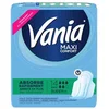 Image de Vania | Serviettes Maxi Confort Super Plus (boîte de 14 pièces)   Serviettes avec forme anatomique et coeur bombé absorbant   Protection hygiénique avec voile extra doux