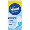 Image de Vania | Protège-Slips Confort Normal Parfum Fresh (boîte de 28 pièces)   Protège-lingeries 100% respirant et confortables   Protection hygiénique avec ajustement parfait et tenue optimale (Lot de 4)