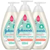 Image de Johnson's CottonTouch Bain pour la peau délicate du nouveau-né, 500 ml