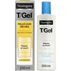 Image de Neutrogena   Shampooing Antipelliculaire T/Gel Pellicules Sèches (lot de 2 flacons de 250 ml)   Shampoing pour cheveux secs et abîmés   Soin cheveux réparateur et nourrissant pour un usage quotidien