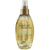 Image de OGX   Huile Sèche Huile d'Argan du Maroc (flacon-pompe de 118 ml)   Huile cheveux réparatrice contre les pointes fourchues et les frisottis   Soin cheveux renforçateur pour tous types de cheveux