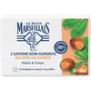 Image de Le Petit Marseillais | Savon Soin Surgras Beurre de Karité (2 pains de 100 g)   Savon mains et corps avec 98% d'ingrédients d'origine naturelle   Emballage en papier recyclable (Lot de 5)