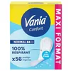 Image de Vania   Protège-Slips Confort Normal Parfum Fresh (boîte de 56 pièces)   Protège-lingeries 100% respirant et confortables   Protection hygiénique avec ajustement parfait et tenue optimale