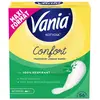 Image de Vania   Protège-Slips Confort Normal Parfum Aloe (boîte de 56 pièces)   Protège-lingeries 100% respirant et confortables   Protection hygiénique avec ajustement parfait et tenue optimale