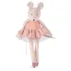 Image de La Petite École de Danse Peluche Petite Souris Rose
