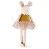 Image de La Petite École de Danse Peluche Petite Souris Or