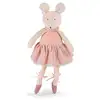 Image de La Petite École de Danse Peluche Souris Rose
