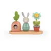 Image de Empilable multi-activités Trois petits lapins Multicolore