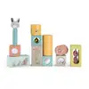 Image de Cubes d'activités Trois petits lapins Multicolore