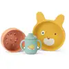 Image de Trois petits lapins Set vaisselle silicone