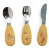 Image de Trois petits lapins Set couverts Ocre
