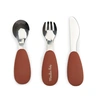 Image de Set couverts silicone La forêt Mawa Marron/ vert
